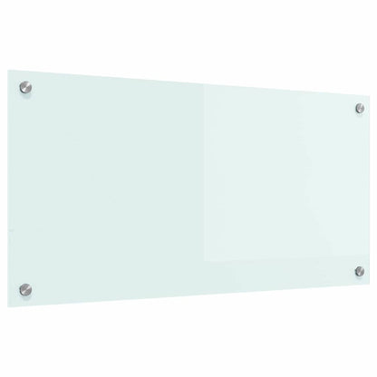 Rivestimento da Cucina Bianco 80 x 40 cm vetro temperato