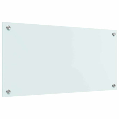 Rivestimento da Cucina Bianco 80 x 40 cm vetro temperato