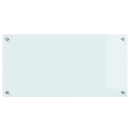 Rivestimento da Cucina Bianco 80 x 40 cm vetro temperato