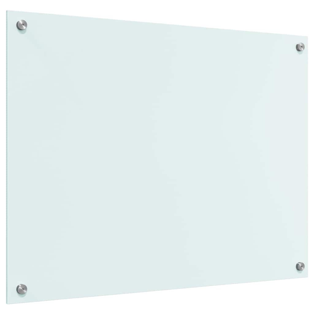 Rivestimento da Cucina Bianco 80 x 60 cm vetro temperato