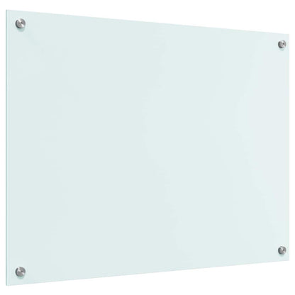 Rivestimento da Cucina Bianco 80 x 60 cm vetro temperato