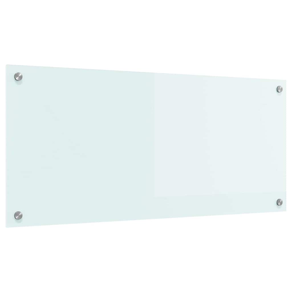 Rivestimento da Cucina Bianco 90 x 40 cm vetro temperato