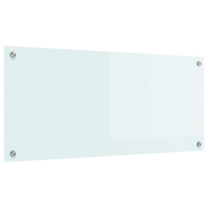 Rivestimento da Cucina Bianco 90 x 40 cm vetro temperato