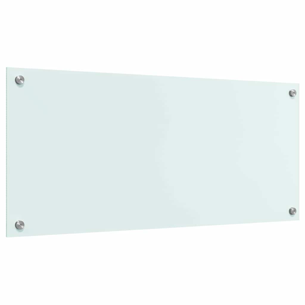 Rivestimento da Cucina Bianco 90 x 40 cm vetro temperato