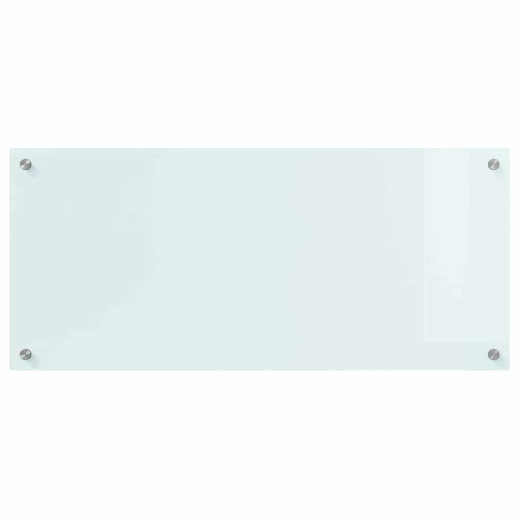 Rivestimento da Cucina Bianco 90 x 40 cm vetro temperato