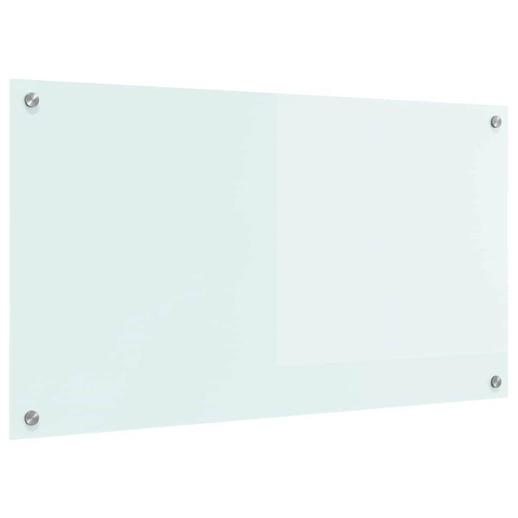 Rivestimento da Cucina Bianco 90 x 50 cm vetro temperato