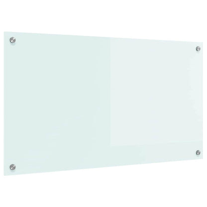 Rivestimento da Cucina Bianco 90 x 50 cm vetro temperato