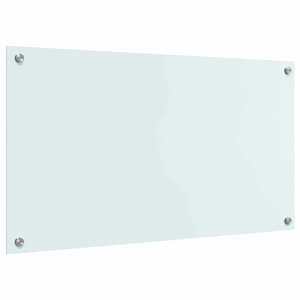 Rivestimento da Cucina Bianco 90 x 50 cm vetro temperato