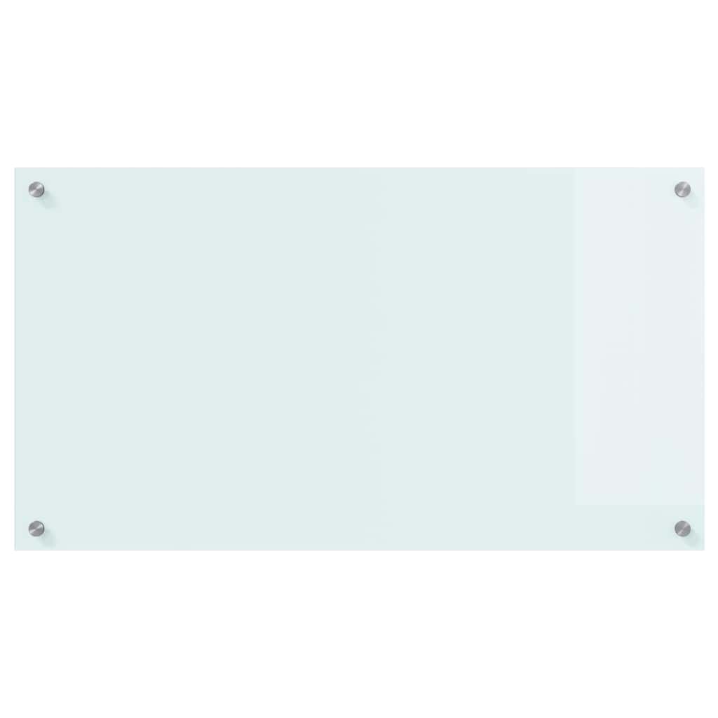 Rivestimento da Cucina Bianco 90 x 50 cm vetro temperato