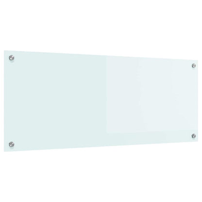 Rivestimento da Cucina Bianco 100 x 40 cm vetro temperato
