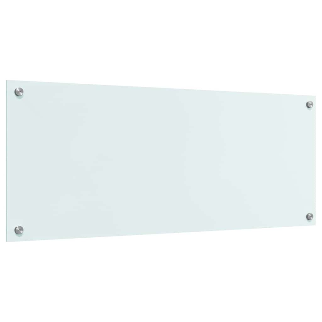 Rivestimento da Cucina Bianco 100 x 40 cm vetro temperato