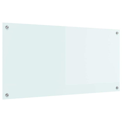 Rivestimento da Cucina Bianco 100 x 50 cm vetro temperato