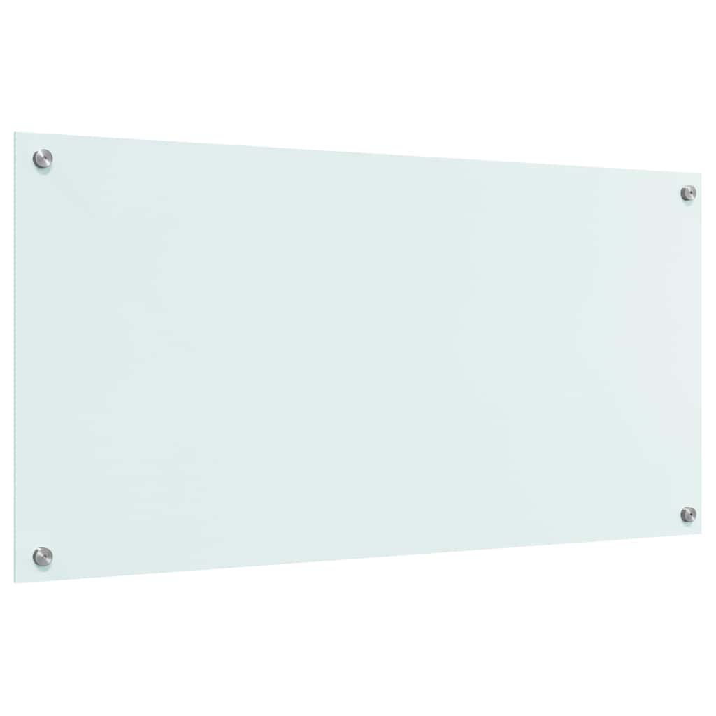 Rivestimento da Cucina Bianco 100 x 50 cm vetro temperato