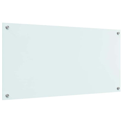 Rivestimento da Cucina Bianco 100 x 50 cm vetro temperato