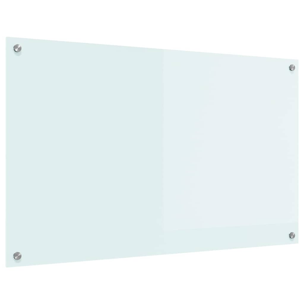 Rivestimento da Cucina Bianco 100 x 60 cm vetro temperato