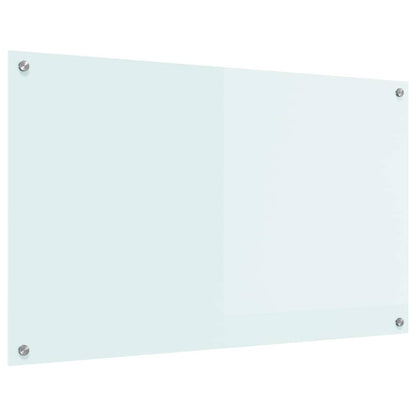 Rivestimento da Cucina Bianco 100 x 60 cm vetro temperato