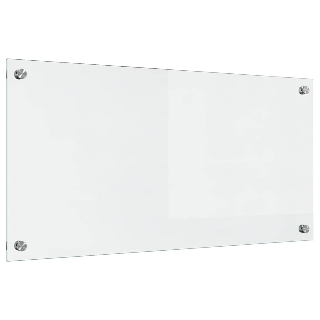 Rivestimento da Cucina Trasparente 80 x 40 cm vetro temperato