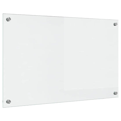 Rivestimento da Cucina Trasparente 80 x 50 cm vetro temperato