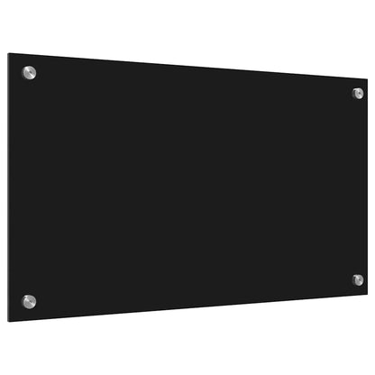 Rivestimento da Cucina Nero 70 x 40 cm vetro temperato