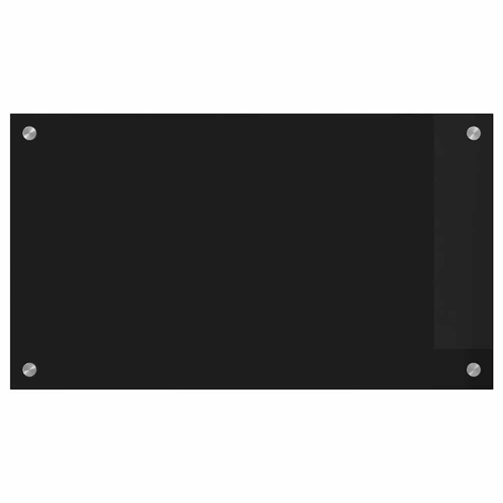 Rivestimento da Cucina Nero 70 x 40 cm vetro temperato