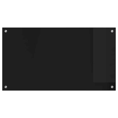 Rivestimento da Cucina Nero 90 x 50 cm vetro temperato