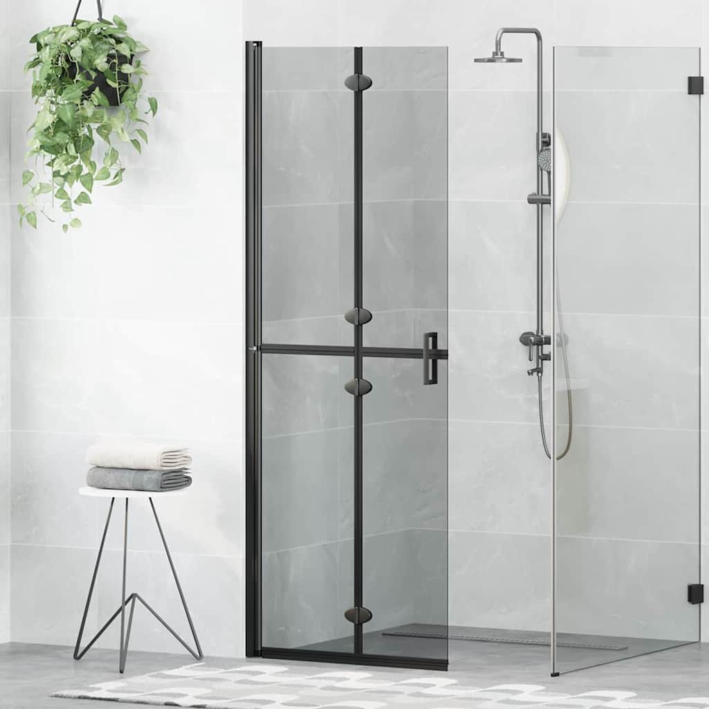 Parete doccia walk-in Nero 70 x 6,5 x 190 cm | homemem39