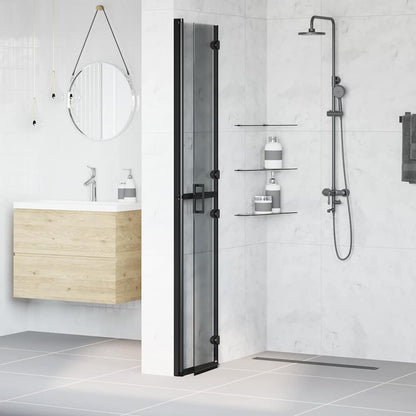 Parete doccia walk-in Nero 70 x 6,5 x 190 cm | homemem39
