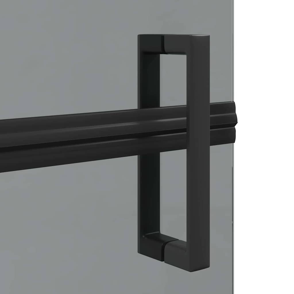Parete doccia walk-in Nero 90 x 6.5 x 190 cm | homemem39