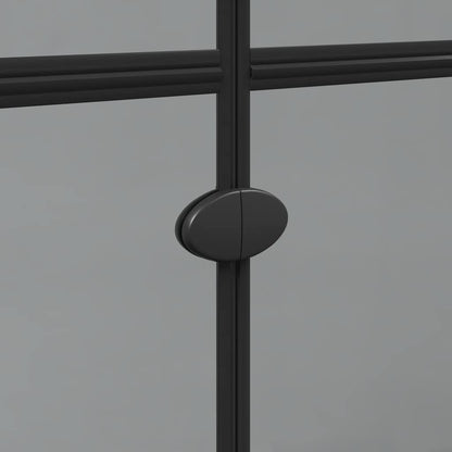Parete doccia walk-in Nero 90 x 6.5 x 190 cm | homemem39