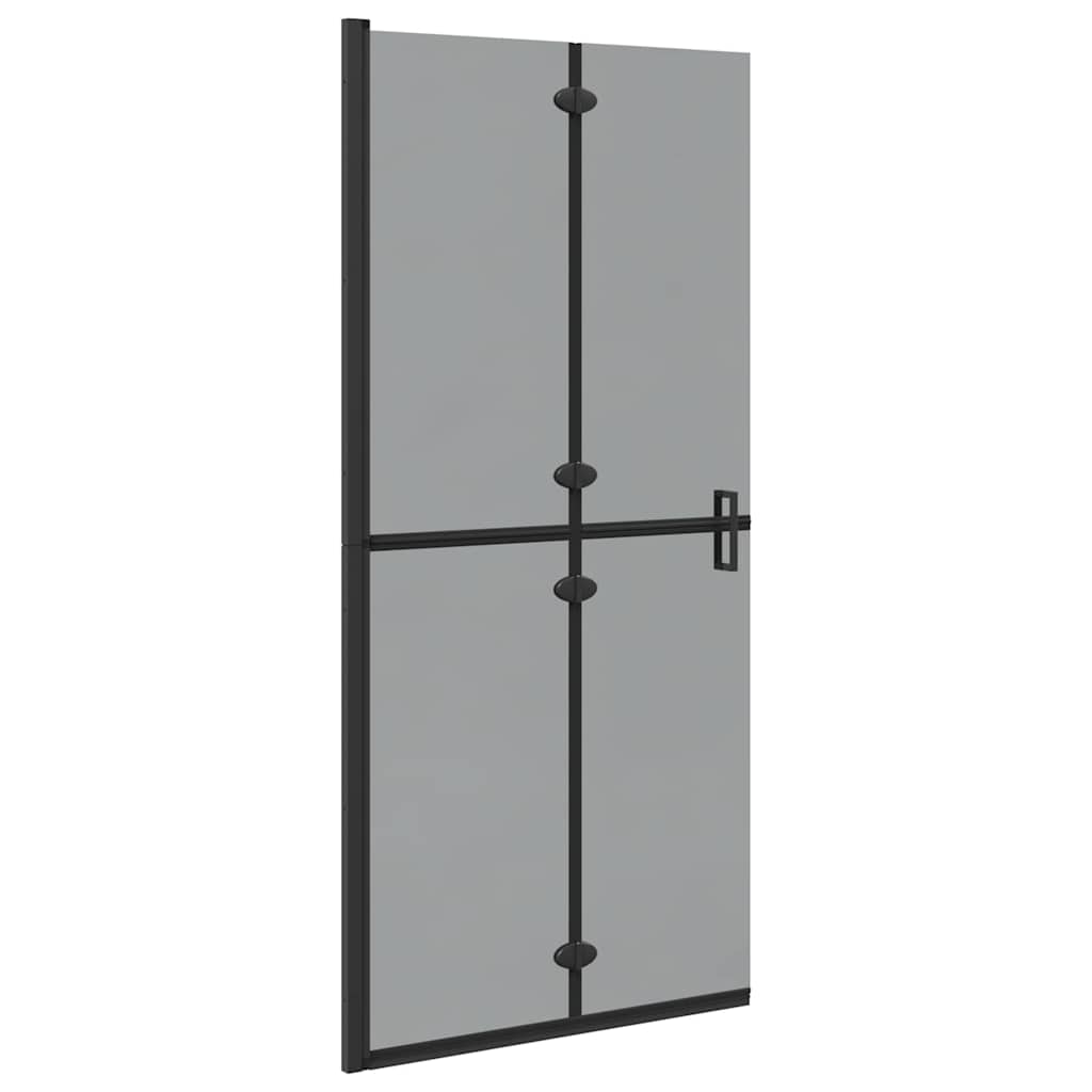 Parete doccia walk-in Nero 90 x 6.5 x 190 cm | homemem39