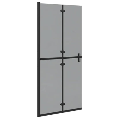 Parete doccia walk-in Nero 90 x 6.5 x 190 cm | homemem39