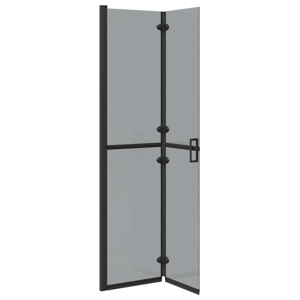 Parete doccia walk-in Nero 90 x 6.5 x 190 cm | homemem39