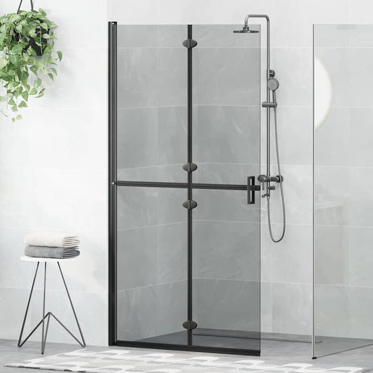 Parete doccia walk-in Nero 100 x 6,5 x 190 cm | homemem39