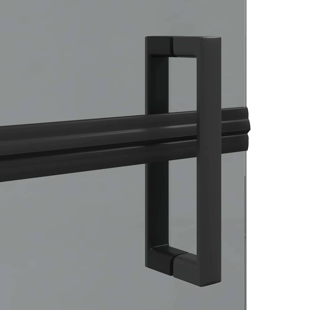 Parete doccia walk-in Nero 110 x 6,5 x 190 cm | homemem39