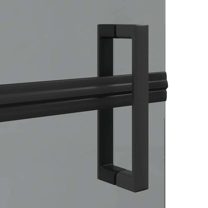 Parete doccia walk-in Nero 110 x 6,5 x 190 cm | homemem39