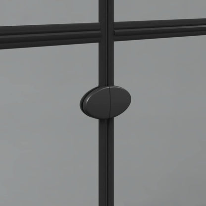 Parete doccia walk-in Nero 110 x 6,5 x 190 cm | homemem39