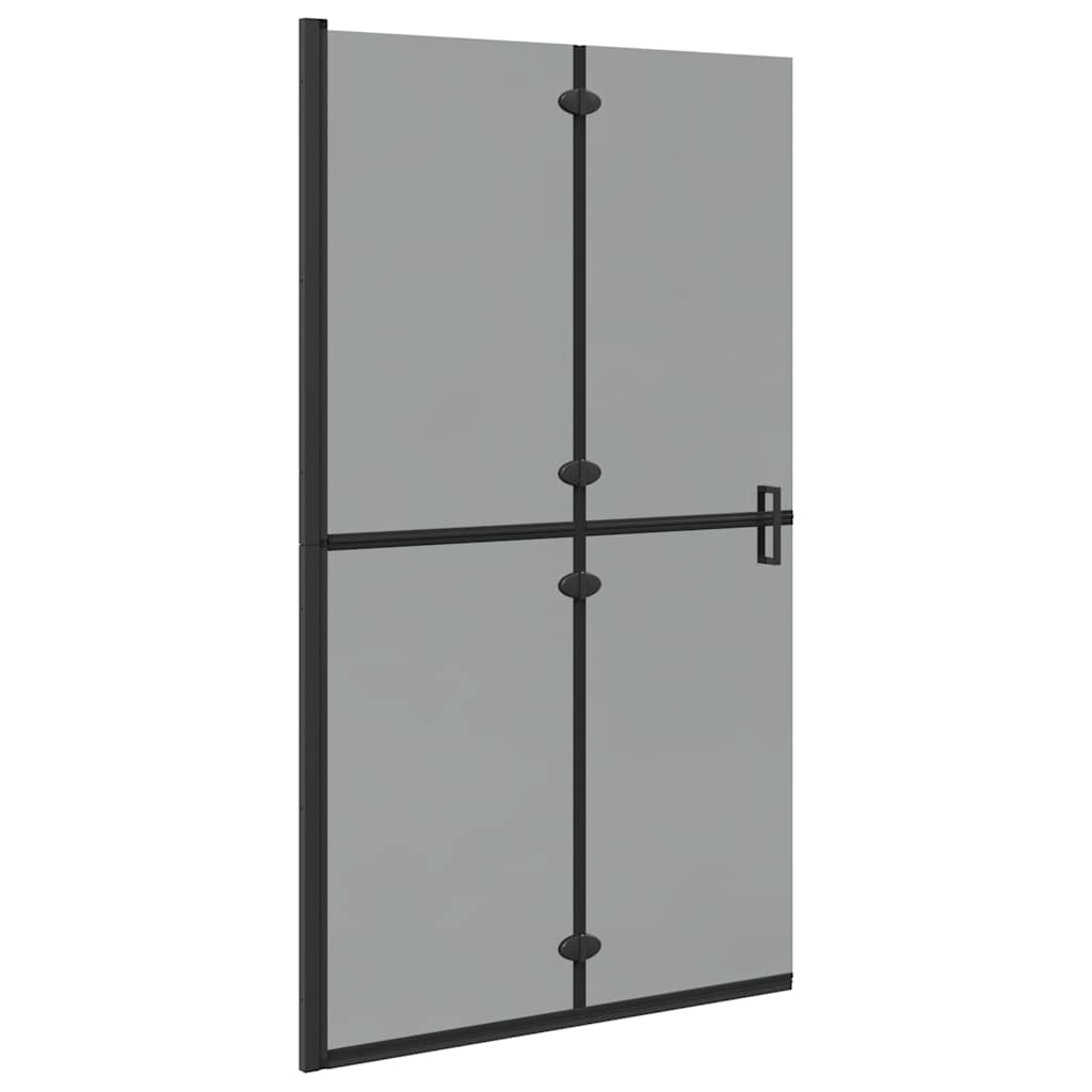 Parete doccia walk-in Nero 110 x 6,5 x 190 cm | homemem39