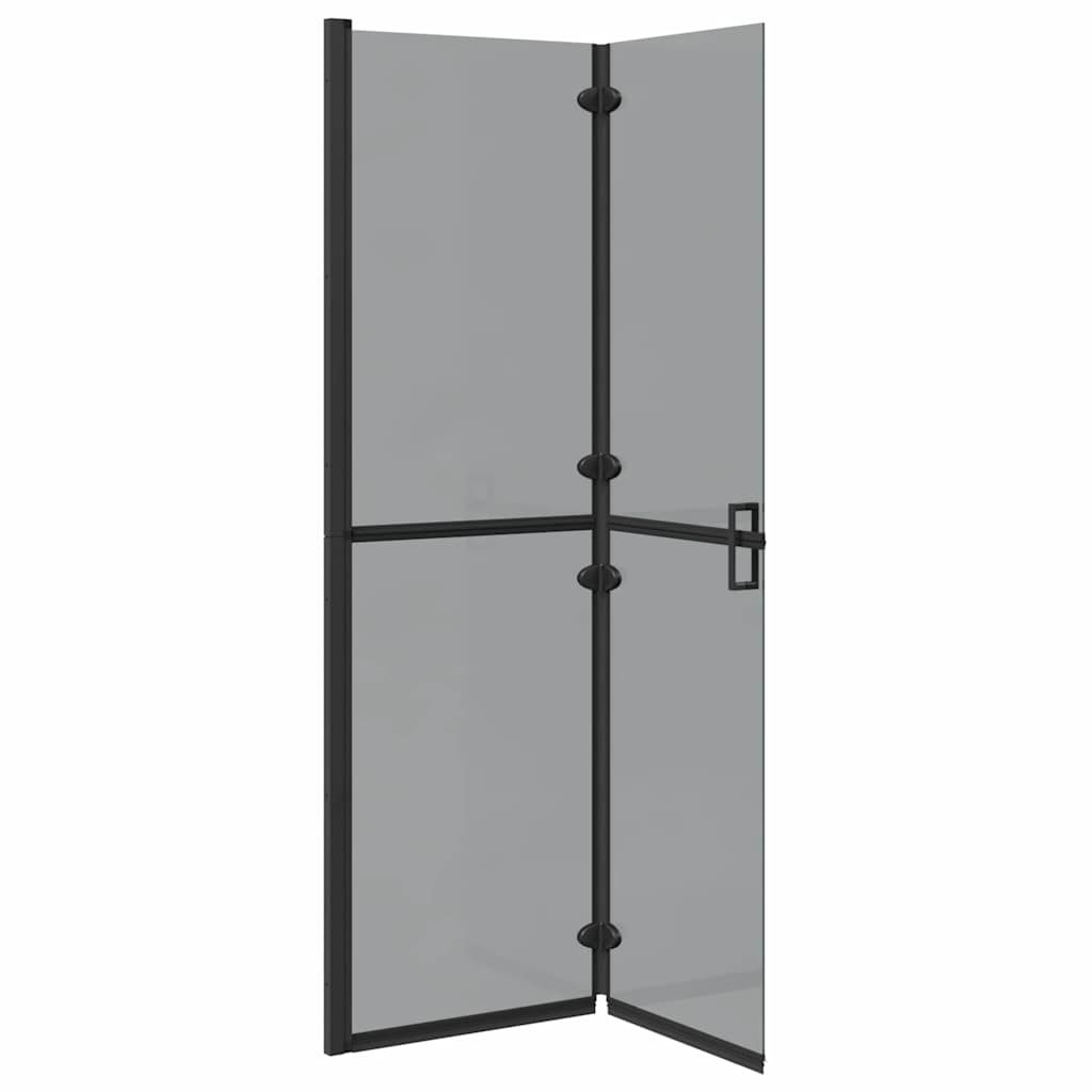Parete doccia walk-in Nero 110 x 6,5 x 190 cm | homemem39