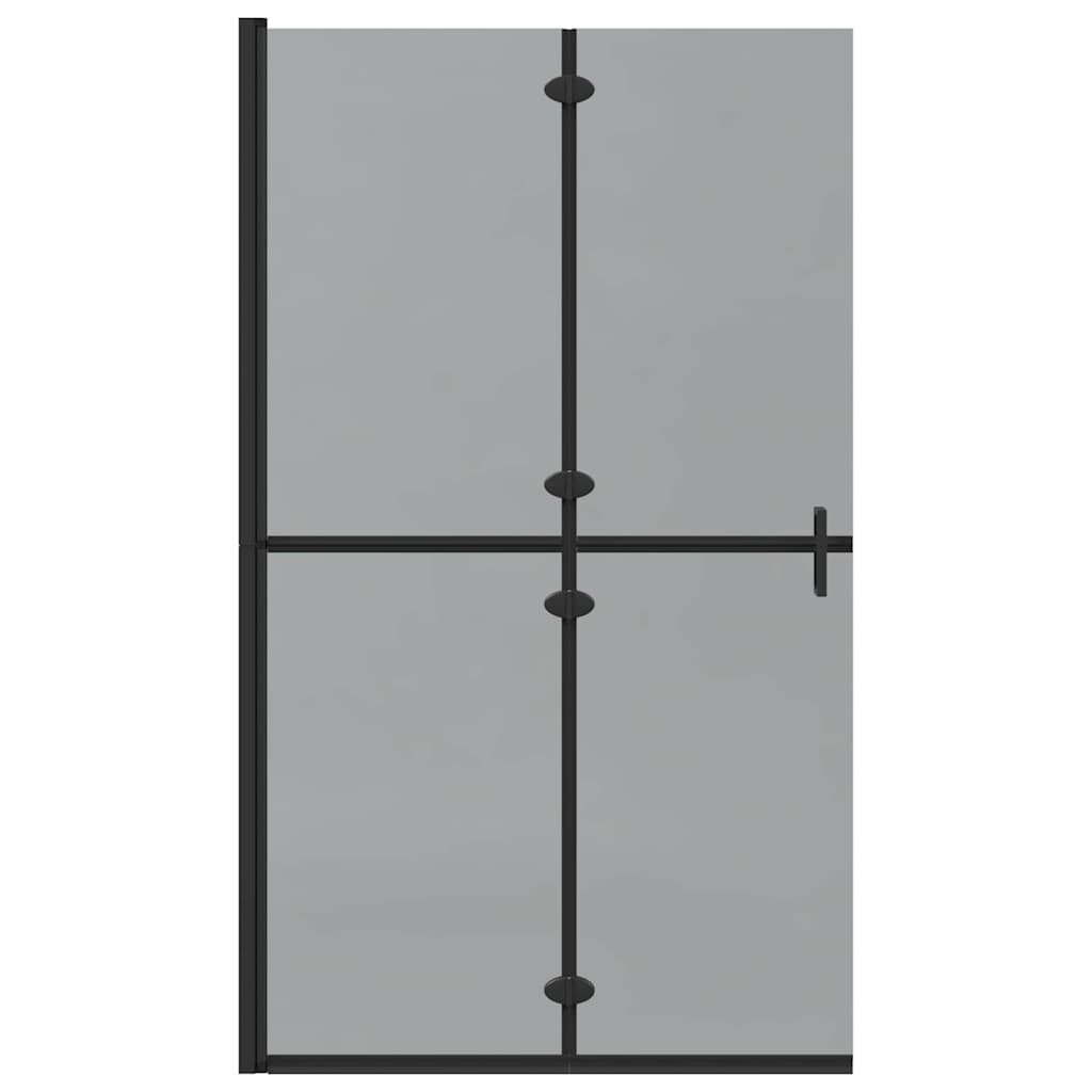 Parete doccia walk-in Nero 110 x 6,5 x 190 cm | homemem39