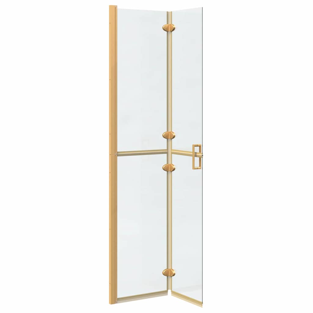 Parete doccia Walk-in Oro e trasparente 80 x 190 cm - homemem39