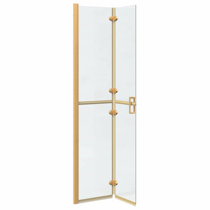 Parete doccia Walk-in Oro e trasparente 80 x 190 cm - homemem39