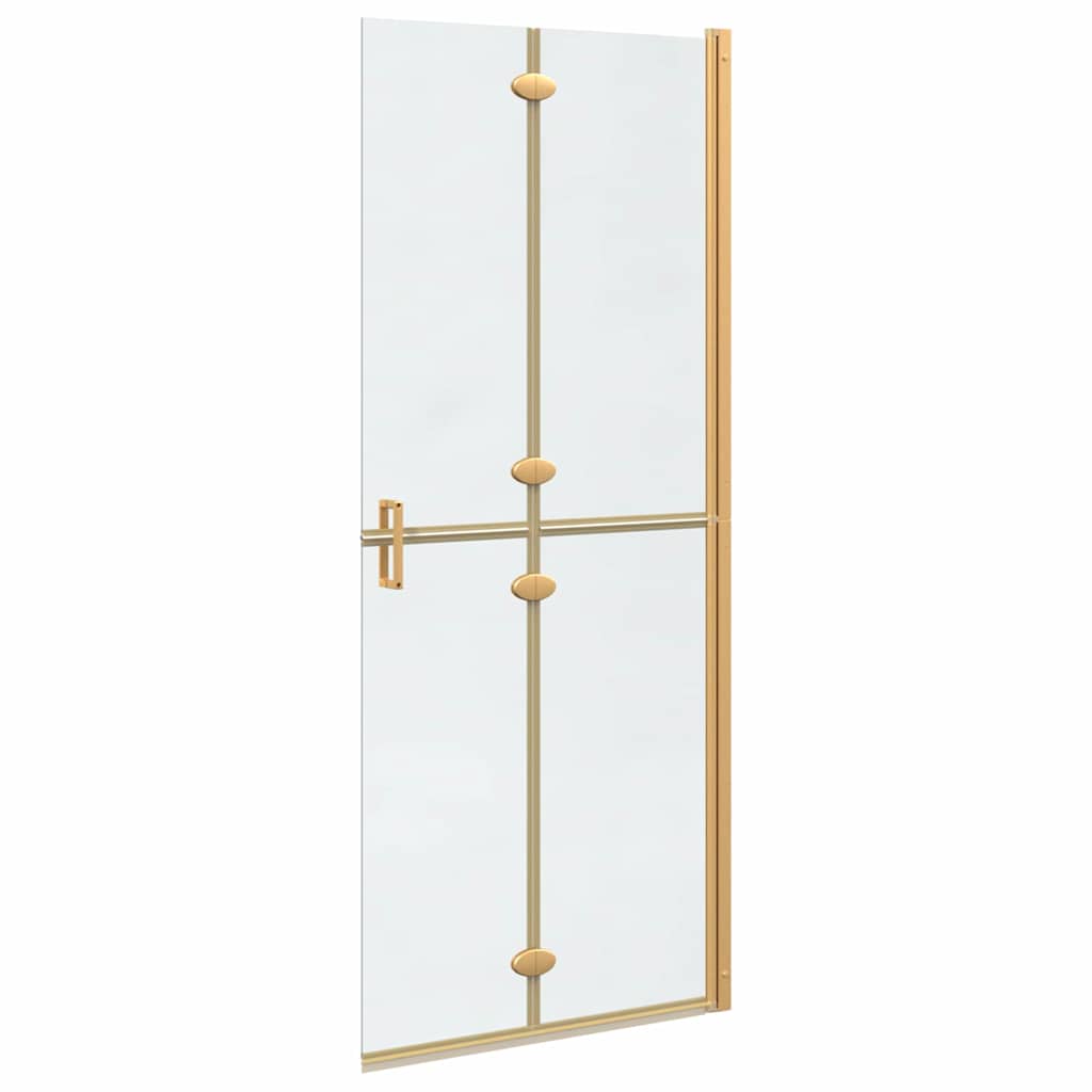 Parete doccia Walk-in Oro e trasparente 80 x 190 cm - homemem39