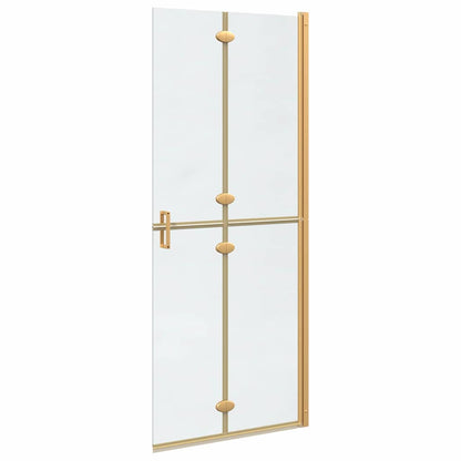 Parete doccia Walk-in Oro e trasparente 80 x 190 cm - homemem39