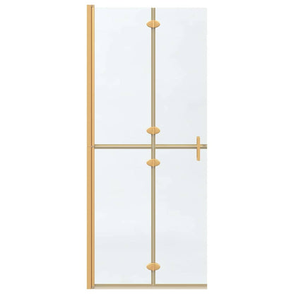 Parete doccia Walk-in Oro e trasparente 80 x 190 cm - homemem39