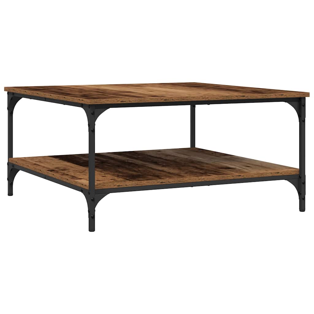 Tavolino da salotto Legno vecchio 80 x 80 x 40 cm