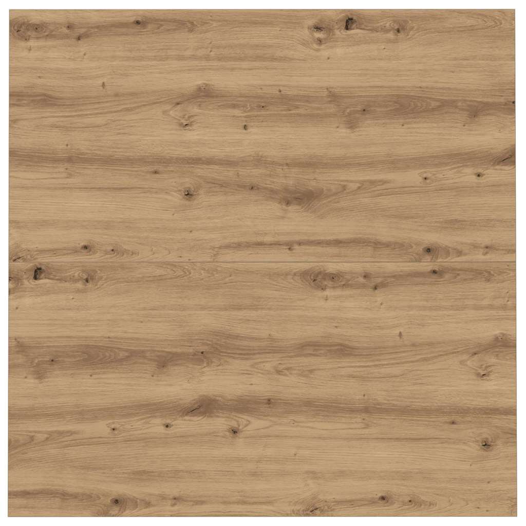 Tavolino da salotto rovere artigianale 100 x 100 x 40 cm