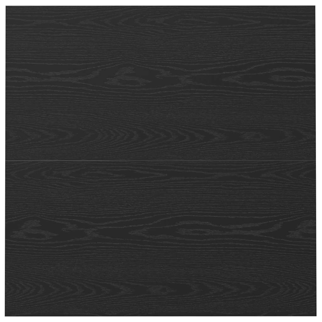 Tavolino da salotto Rovere nero 100 x 100 x 40 cm
