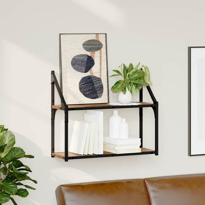 Scaffale da parete Legno vecchio 60 x 21 x 51 cm