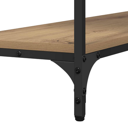 Tavolo consolle rovere artigianale 100 x 29 x 75 cm | homemem39