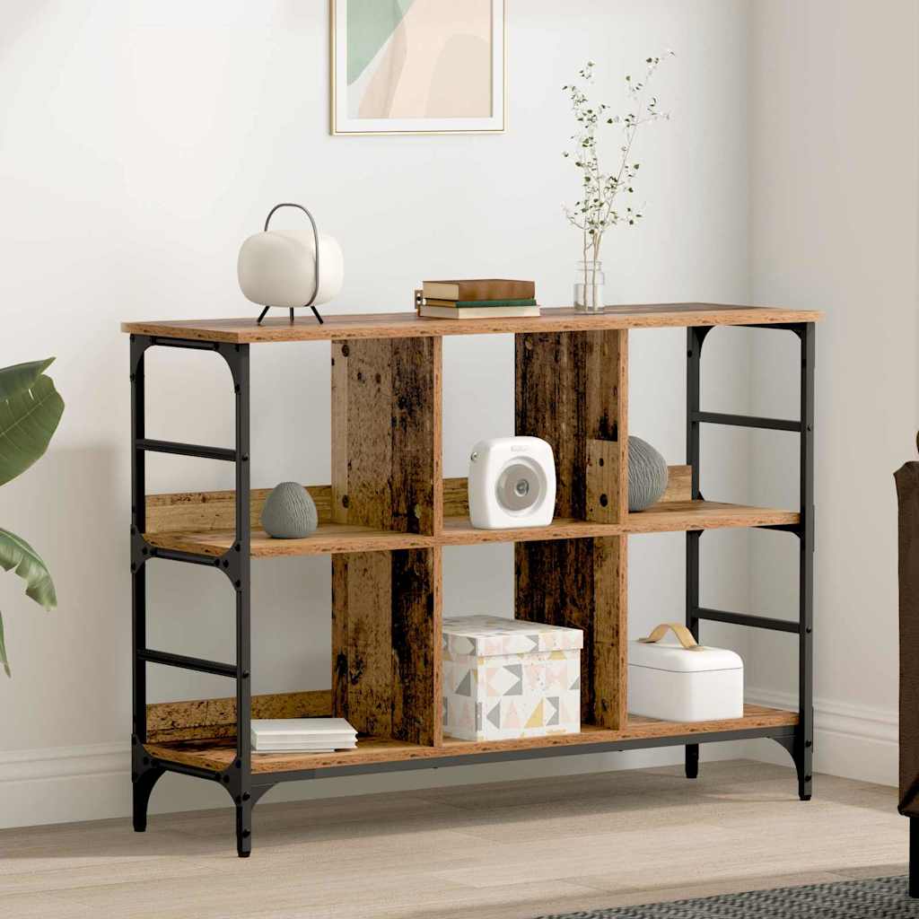 Credenza Legno vecchio 102 x 32 x 73,5 cm